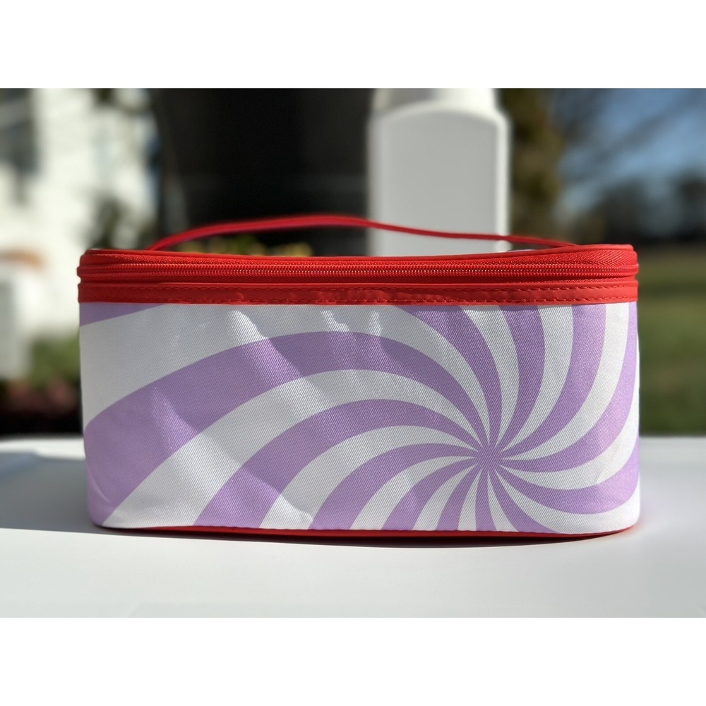 NEW Clinique‎ Skincare Makeup Beauty Cosmetic Train Case Travel Empty Bag
